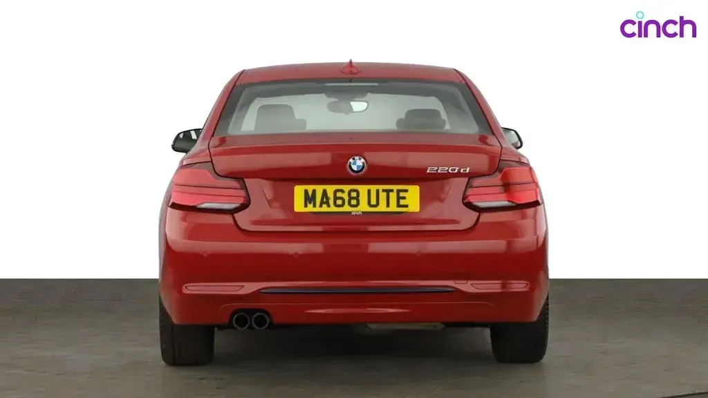 Used BMW 220 Sport Line 2018 Red Coupe