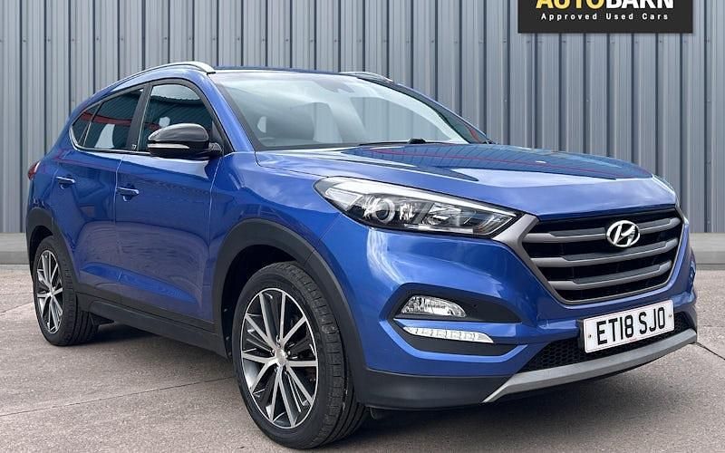 Used Hyundai Tucson GO! 116 HP (85 kW) 2018 Blue SUV