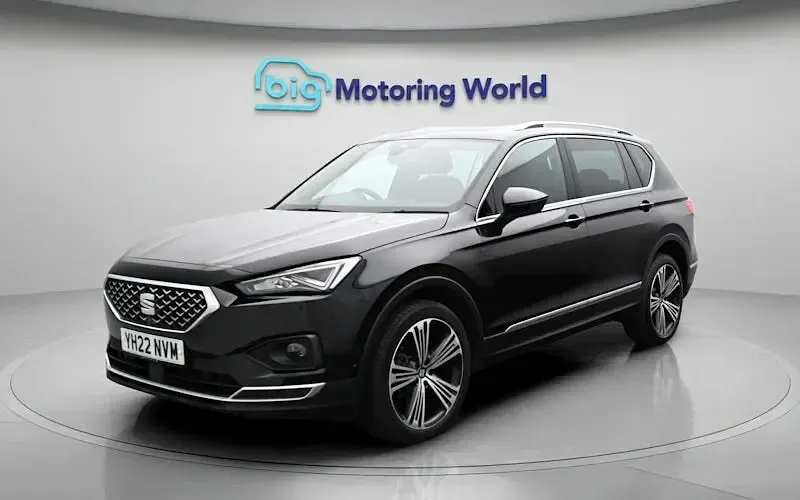 Second-hand Seat Tarraco XCELLENCE Lux 150 CP (110 kW) 2022 Negru SUV