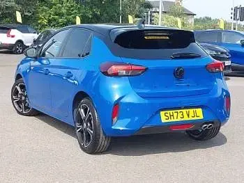 Used Vauxhall Corsa Ultimate 130 HP (95 kW) 2023 Blue Hatchback