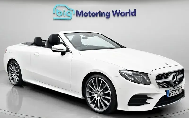 Używany Mercedes E220 AMG line 194 KM (142 kW) 2019 Kabriolet