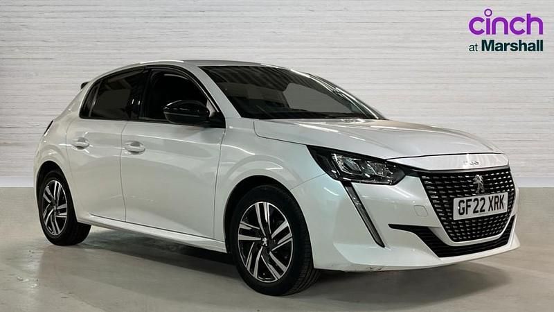Used Peugeot 208 Allure Premium 100 HP (73 kW) 2022 White Hatchback