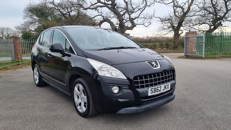 Begagnad Peugeot 3008 Active 112 HK (82 kW) 2012 Svart Kombi