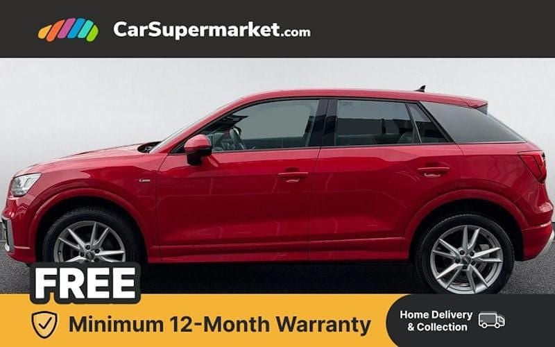 Used Audi Q2 S-Line 116 HP (85 kW) 2019 Red SUV