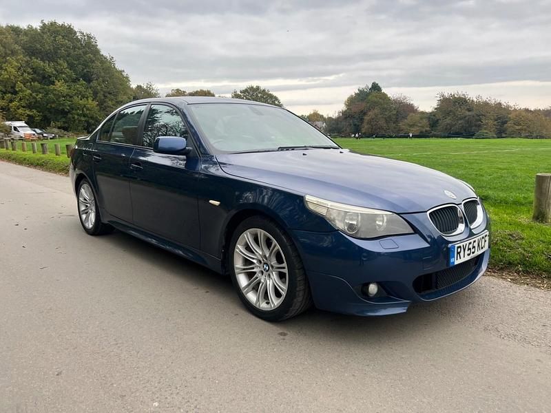 Blue Used 2005 BMW 520 M Sport Sedan | £2,295 (Fair price) - Image 1/4