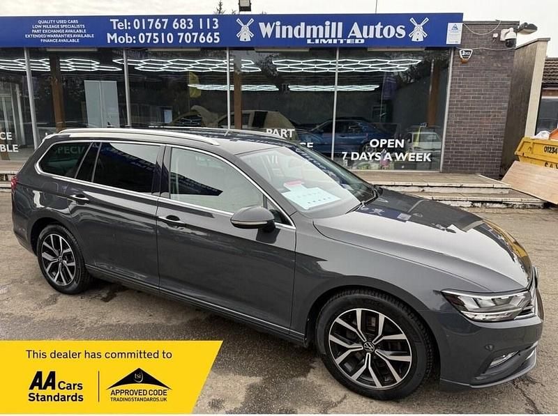 Grey Used 2021 VW Passat SEL Estate | £13,950 (Fair price) - Image 1/4