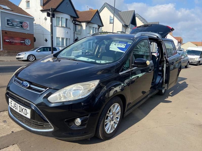 Black Used 2011 Ford Grand C-Max Titanium MPV | £4,995 (A bit pricey) - Image 1/4