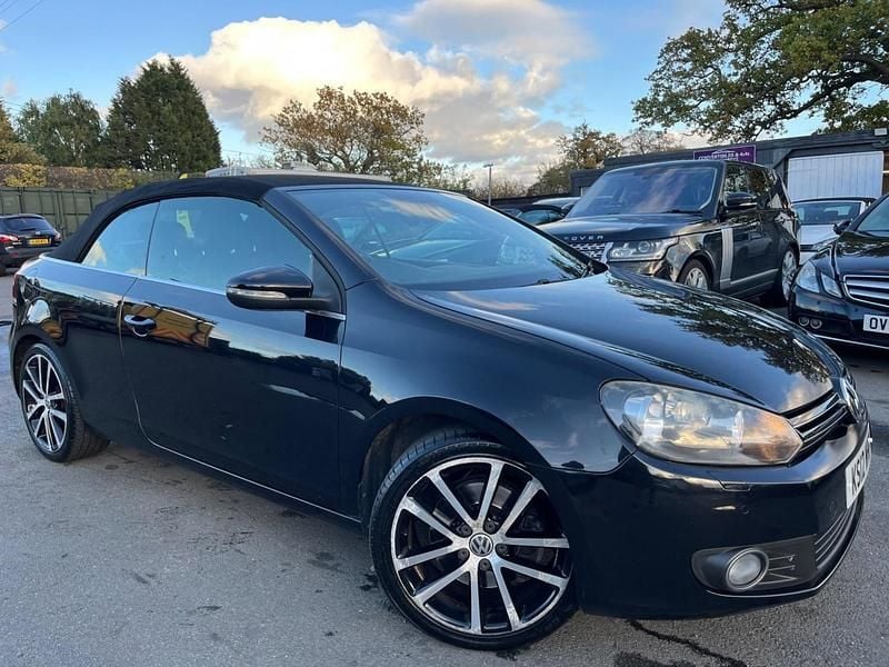 Used VW Golf Cabriolet GT 2012 Black Cabriolet