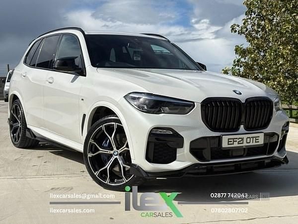 White Used 2021 BMW X5 M Sport SUV | £39,995 (Super price) - Image 1/4