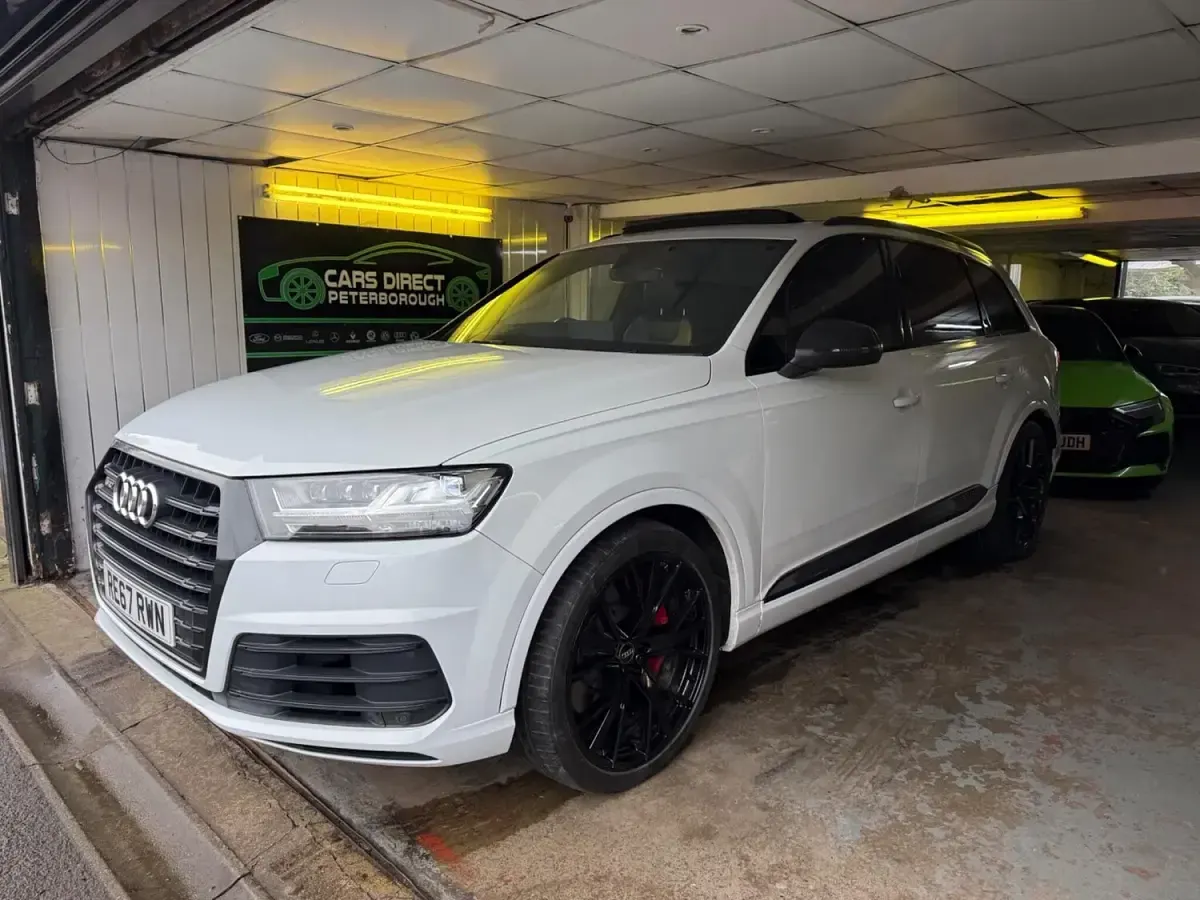 Used Audi SQ7 435 HP (319 kW) 2017 White SUV