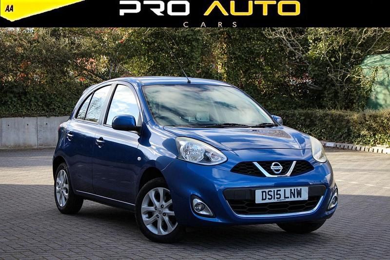 Used Nissan Micra Acenta 2015 Blue Hatchback