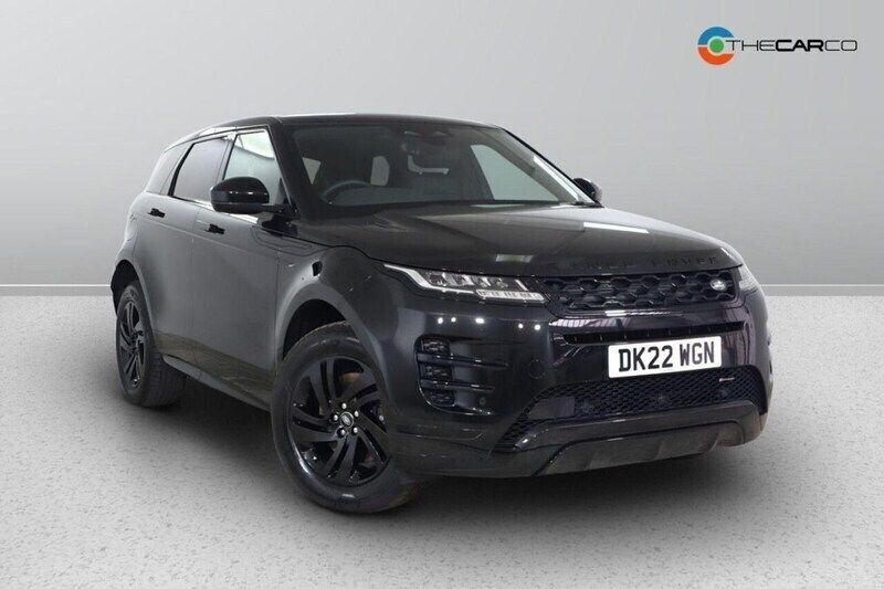 Black Used 2022 Land Rover Range Rover evoque R-Dynamic SUV | £26,326 (Fair price) - Image 1/1