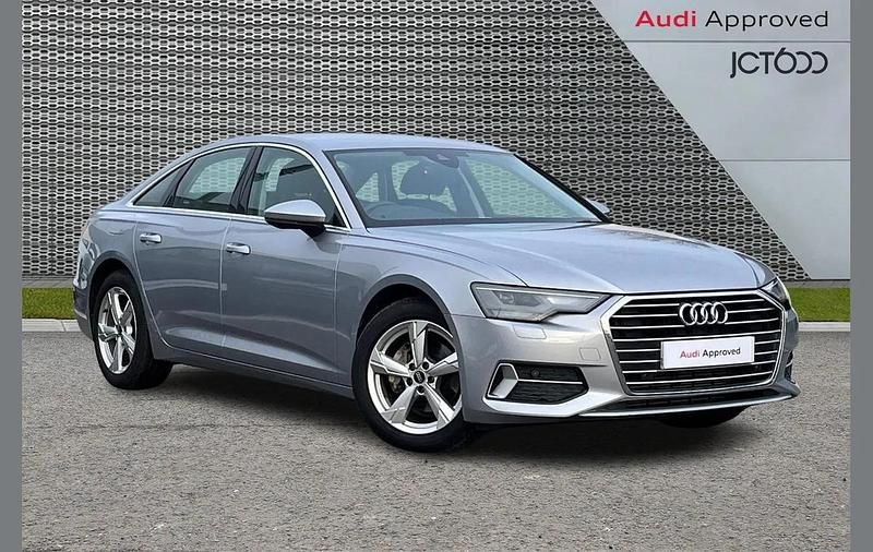 Silver Used 2022 Audi A6 Sport Sedan | £24,316 (Super price) - Image 1/4