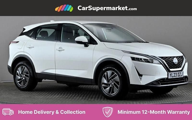 White Used 2022 Nissan Qashqai Acenta Premium SUV | £15,097 (Fair price) - Image 1/4