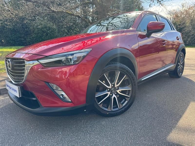Begagnad Mazda CX-3 Inclusive 150 HK (110 kW) 2016 Röd SUV