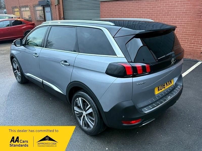 Used Peugeot 5008 GT-line 120 HP (88 kW) 2018 Grey SUV