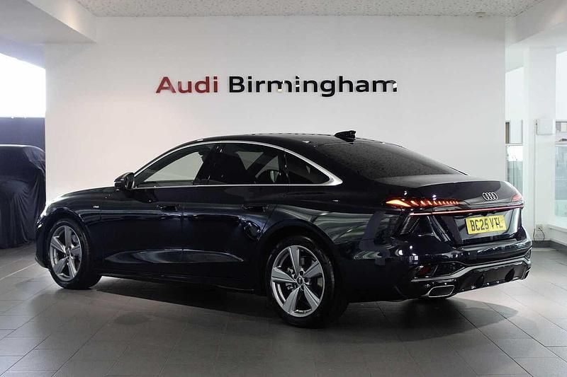 Used Audi A6 S-Line 204 HP (150 kW) 2025 Firmament blue Sedan