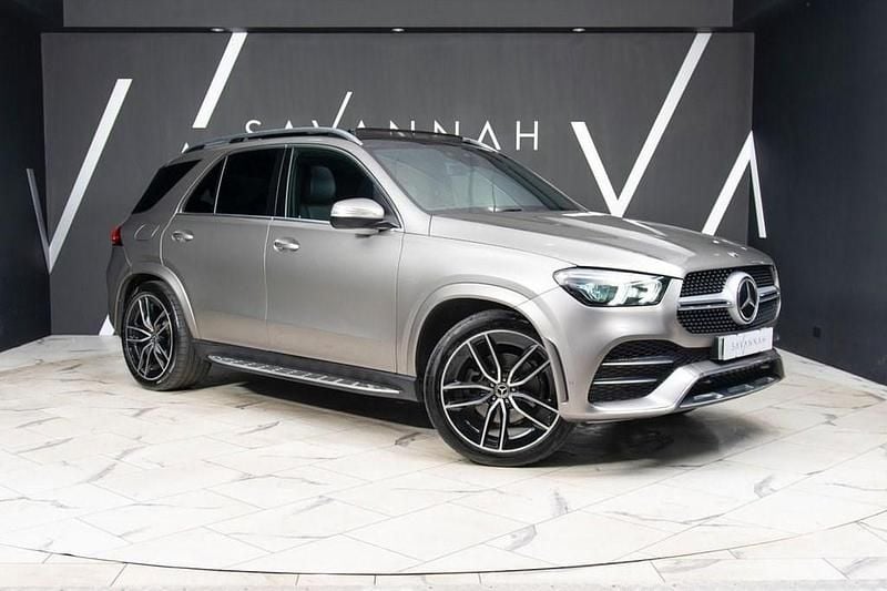Used Mercedes GLE350 AMG line 272 HP (200 kW) 2021 Silver SUV