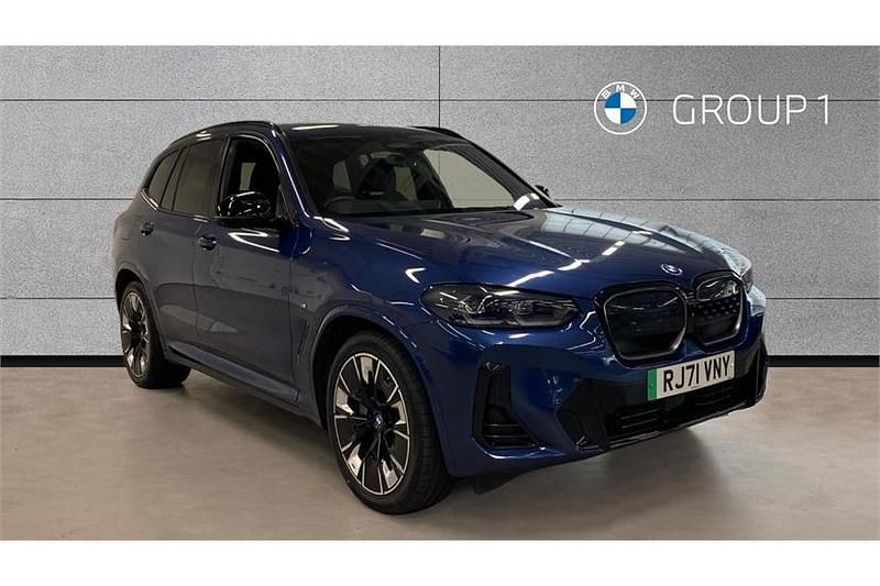 Blue Used 2022 BMW iX3 M Sport SUV | £32,950 (Fair price) - Image 1/4