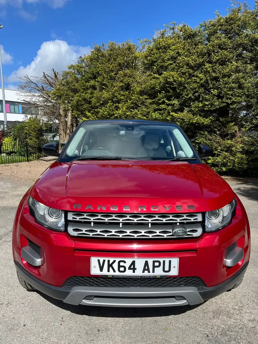 Used Land Rover Range Rover evoque Pure 2014 Red SUV