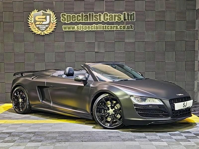 Black Used 2010 Audi R8 Spyder Design Cabriolet | £44,995 (Expensive) - Image 1/4