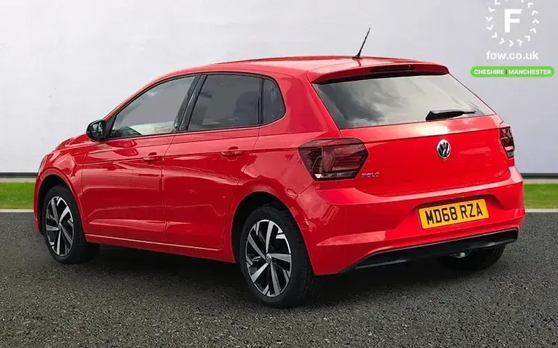 Used VW Polo Beats 65 HP (47 kW) 2019 Red Hatchback