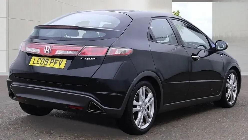 Used Honda Civic EX 140 HP (102 kW) 2009 Black Hatchback