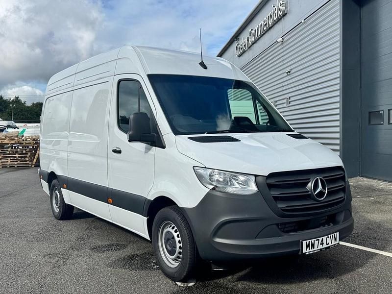 White Used 2024 Mercedes Sprinter Van | £34,450 (A bit pricey) - Image 1/3