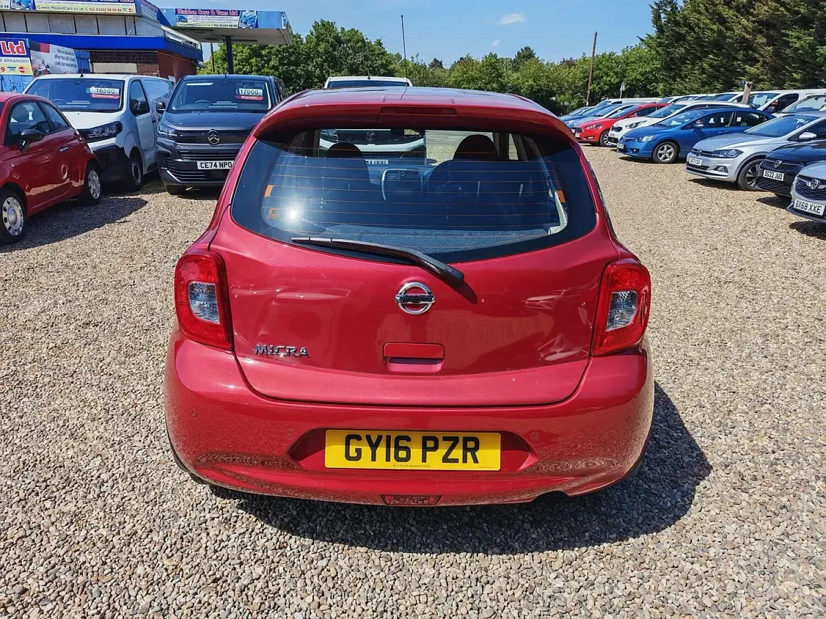 Used Nissan Micra Acenta 2016 Red Hatchback