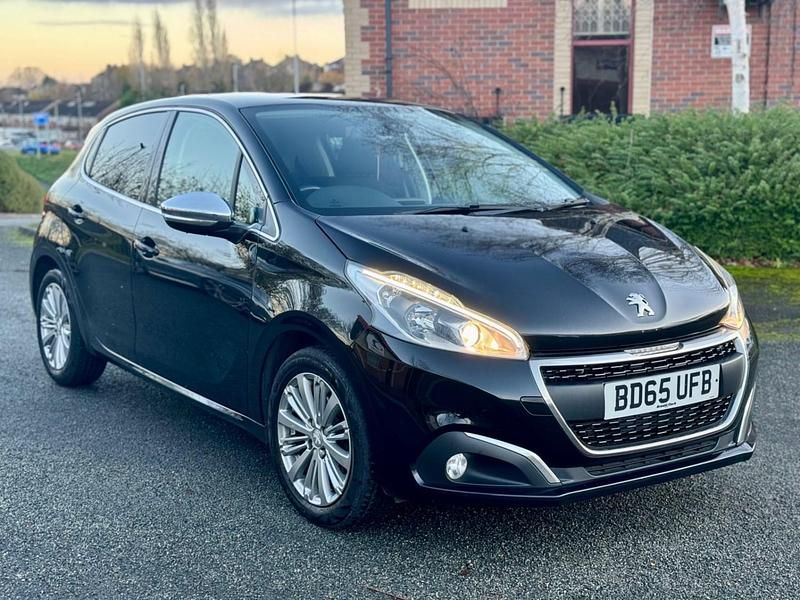 Black Used 2015 Peugeot 208 Allure Hatchback | £6,995 (Expensive) - Image 1/4