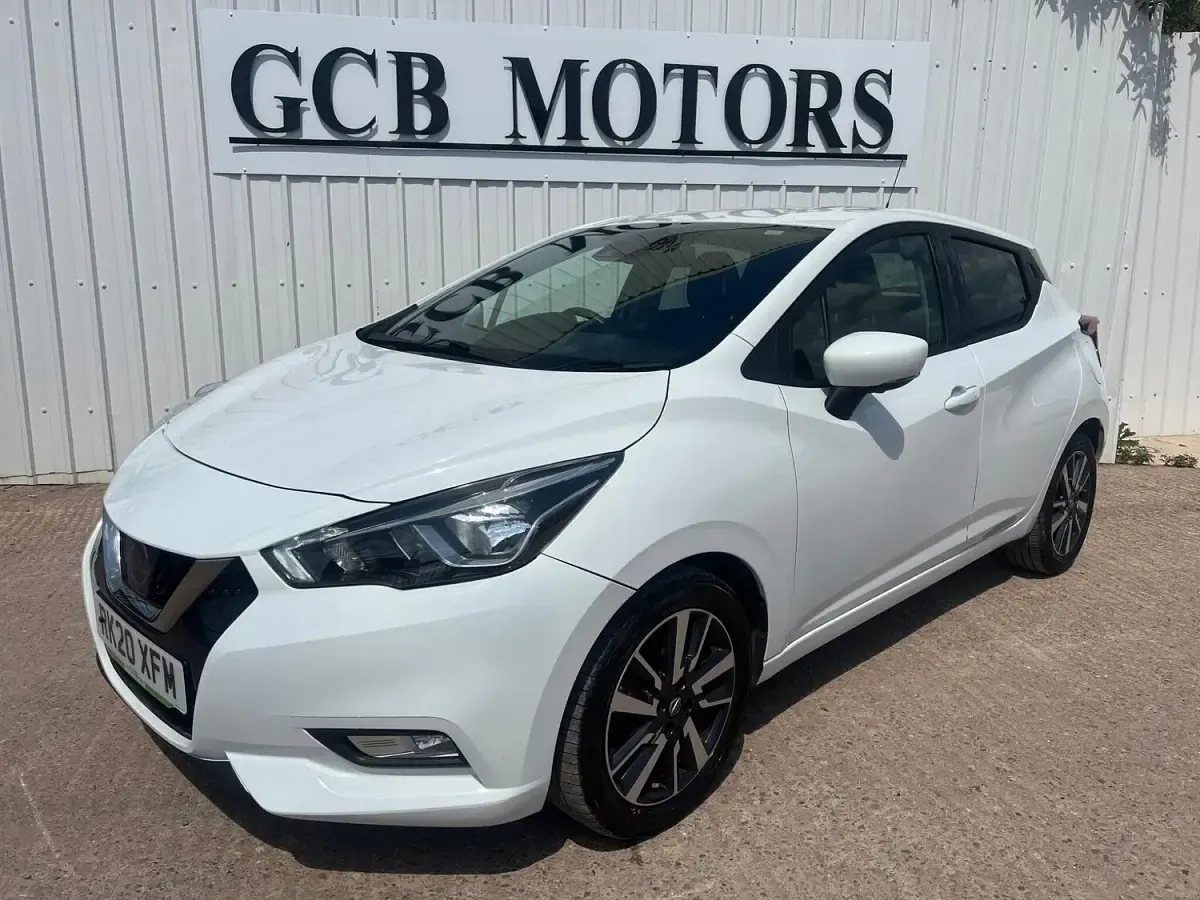 Used Nissan Micra Tekna 2020 White Hatchback