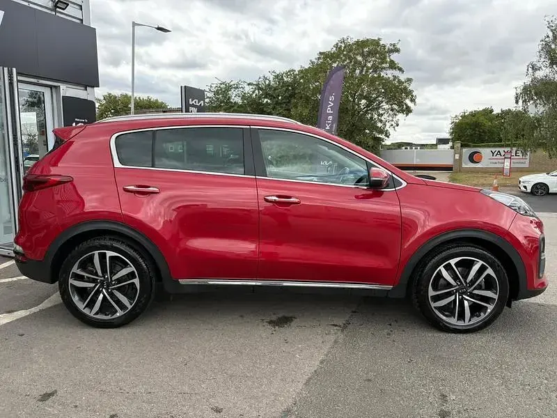 Used Kia Sportage 136 HP (100 kW) 2021 Red SUV