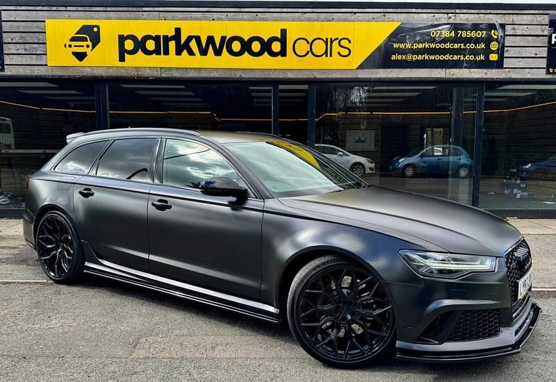 Used Audi RS6 Advanced 740 HP (544 kW) 2017 Black Estate