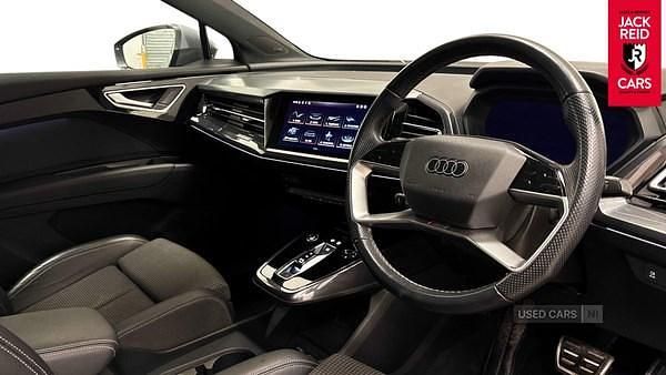 Used Audi Q4 e-tron S-Line 125 kW (170 HP) 2021 Grey SUV