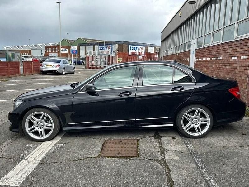 Used Mercedes C220 AMG 170 HP (125 kW) 2013 Black Sedan