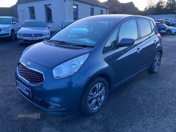 Used Kia Venga 114 HP (83 kW) 2018 Blue Hatchback