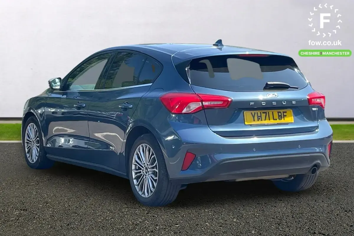Used Ford Focus Titanium X 125 HP (91 kW) 2021 Blue Hatchback