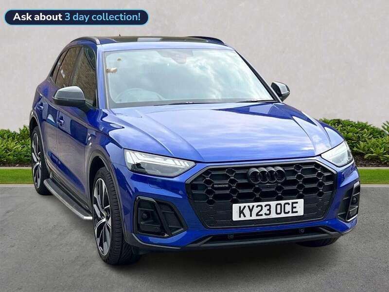 Blue Used 2023 Audi Q5 Advanced SUV | £50,439 (Expensive) - Image 1/4