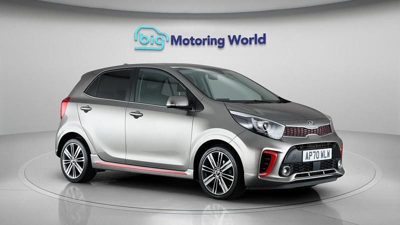 Silver Used 2020 Kia Picanto GT-Line Hatchback | £10,000 (Fair price) - Image 1/4