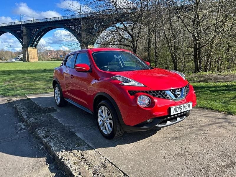Used Nissan Juke Acenta 115 HP (84 kW) 2016 Red SUV