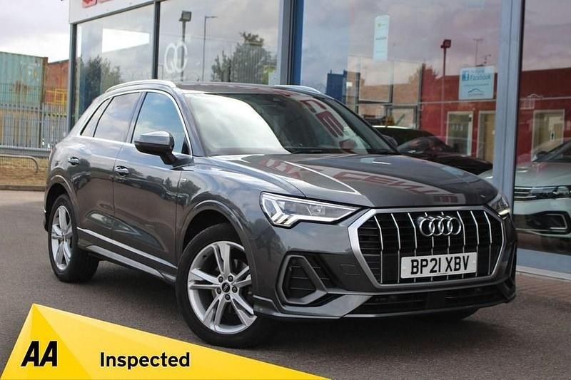 Grey Used 2021 Audi Q3 S-Line SUV | £19,495 (Fair price) - Image 1/4