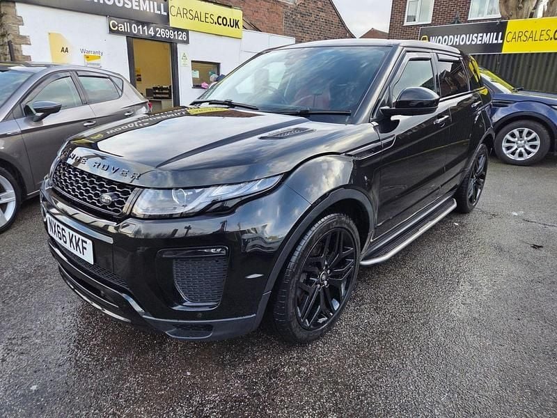 Used Land Rover Range Rover evoque HSE Dynamic 2016 Black Estate