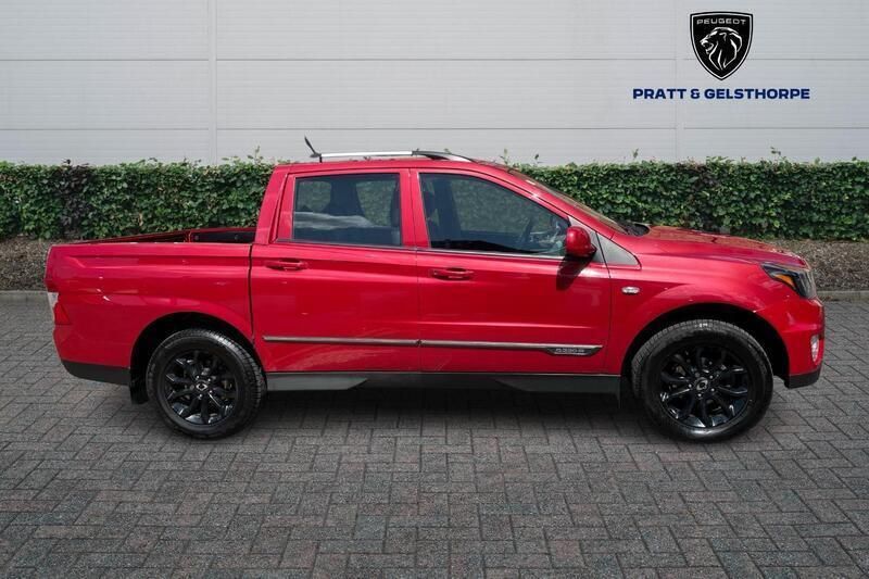 Red Used 2017 Ssangyong Musso Pickup | £15,495 (Expensive) - Image 1/4