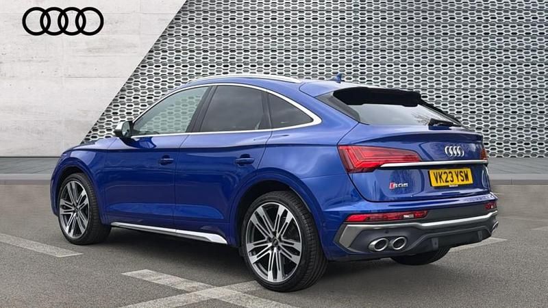 Used Audi SQ5 Comfort 341 HP (250 kW) 2023 Ultra blue metallic SUV