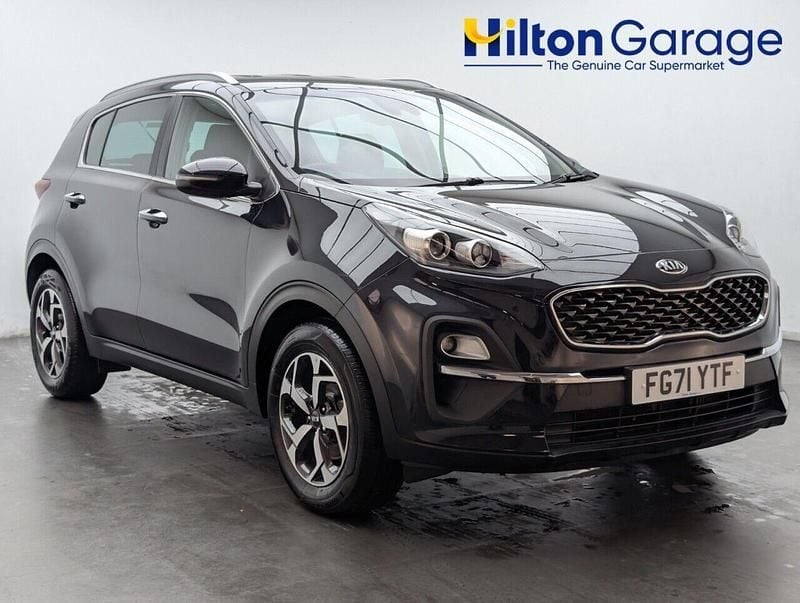 Black Used 2021 Kia Sportage SUV | £15,600 (Good price) - Image 1/4