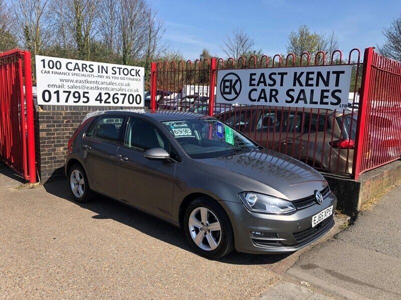 Grey Used 2015 VW Golf VII Match Hatchback | £6,200 (Fair price) - Image 1/4