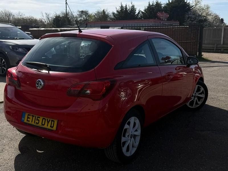 Used Vauxhall Corsa 70 HP (51 kW) 2015 Red Hatchback