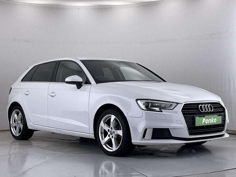 White Used 2017 Audi A3 Sportback Sport Hatchback | £9,190 (Super price) - Image 1/3
