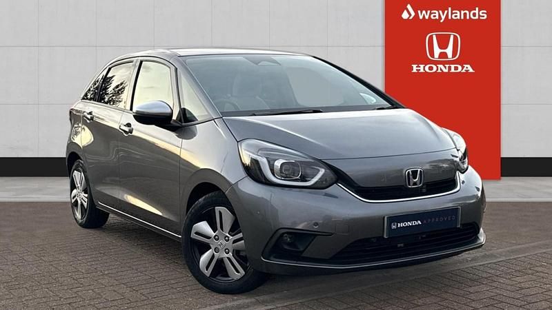Grey Used 2021 Honda Jazz Hybrid Hatchback | £17,491 (Fair price) - Image 1/4
