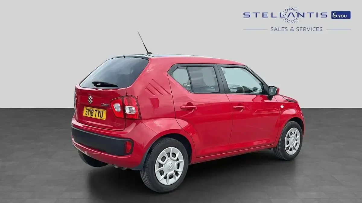 Used Suzuki Ignis SZ3 89 HP (65 kW) 2018 Red SUV